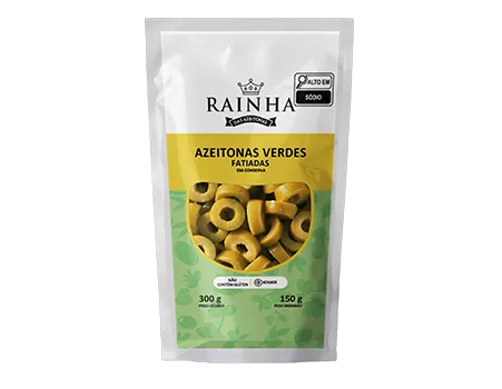 AZEITONA VERDE FATIADA RAINHA 24 X 150/300G